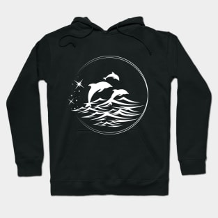 Dolphin Shirt | Dolphin Lover Shirt | Dolphin Gift | Dolphin T-shirt | Gifts for Dolphin Lovers | Retro Vintage | Sea Mammal | Animal Lovers Hoodie